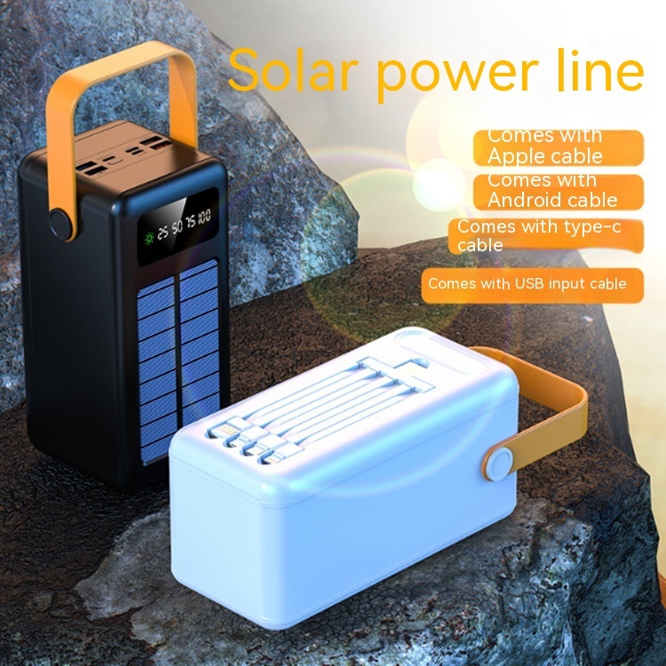 Large Capacity Outdoor Travel Solar Portable Power Source